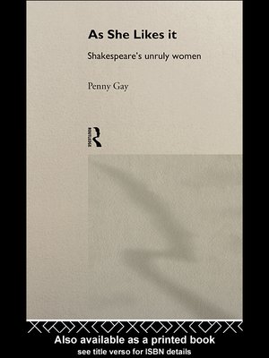 cover image of As She Likes It